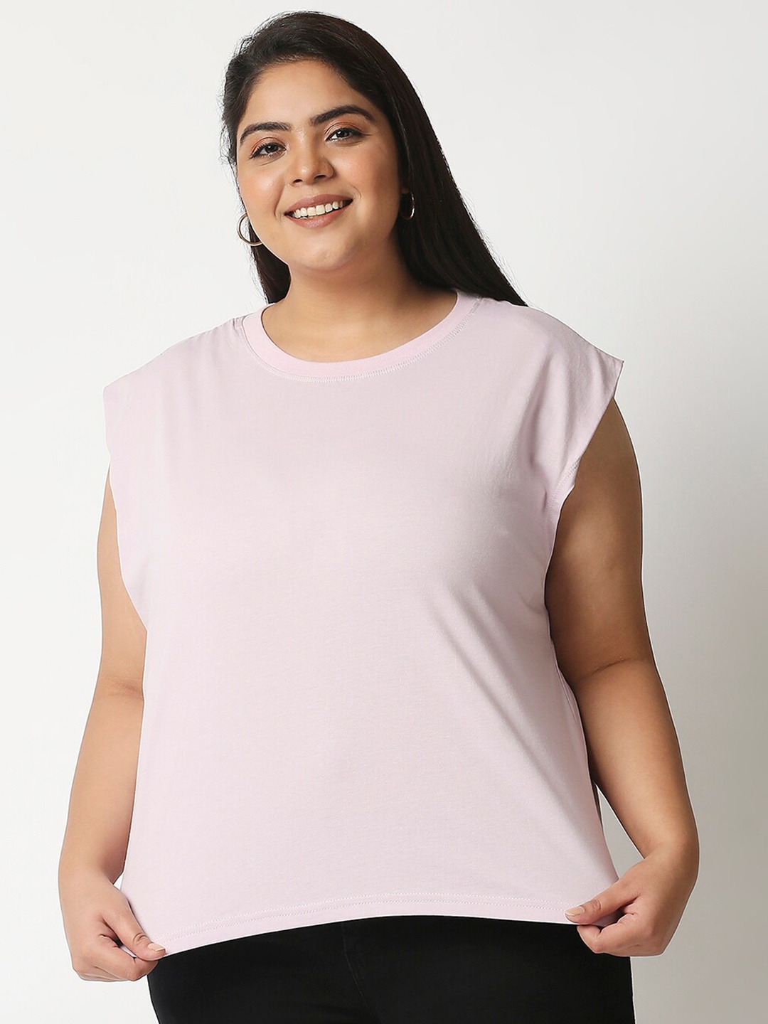 

20Dresses Women Pink Plus Size T-shirt