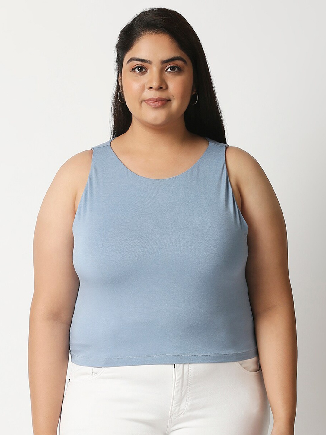 

20Dresses Women Blue Slim Fit T-shirt