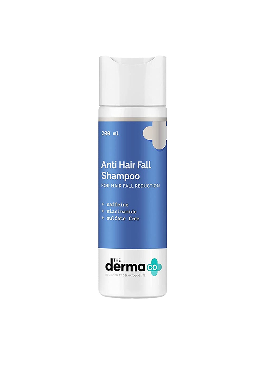 

The Derma co. Anti-Hair Fall Shampoo with Caffeine & Niacinamide - 200 ml, White