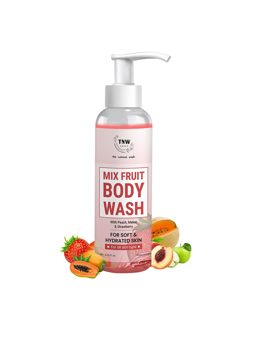 

TNW the natural wash Mix Fruit Body Wash - 200 ml, White