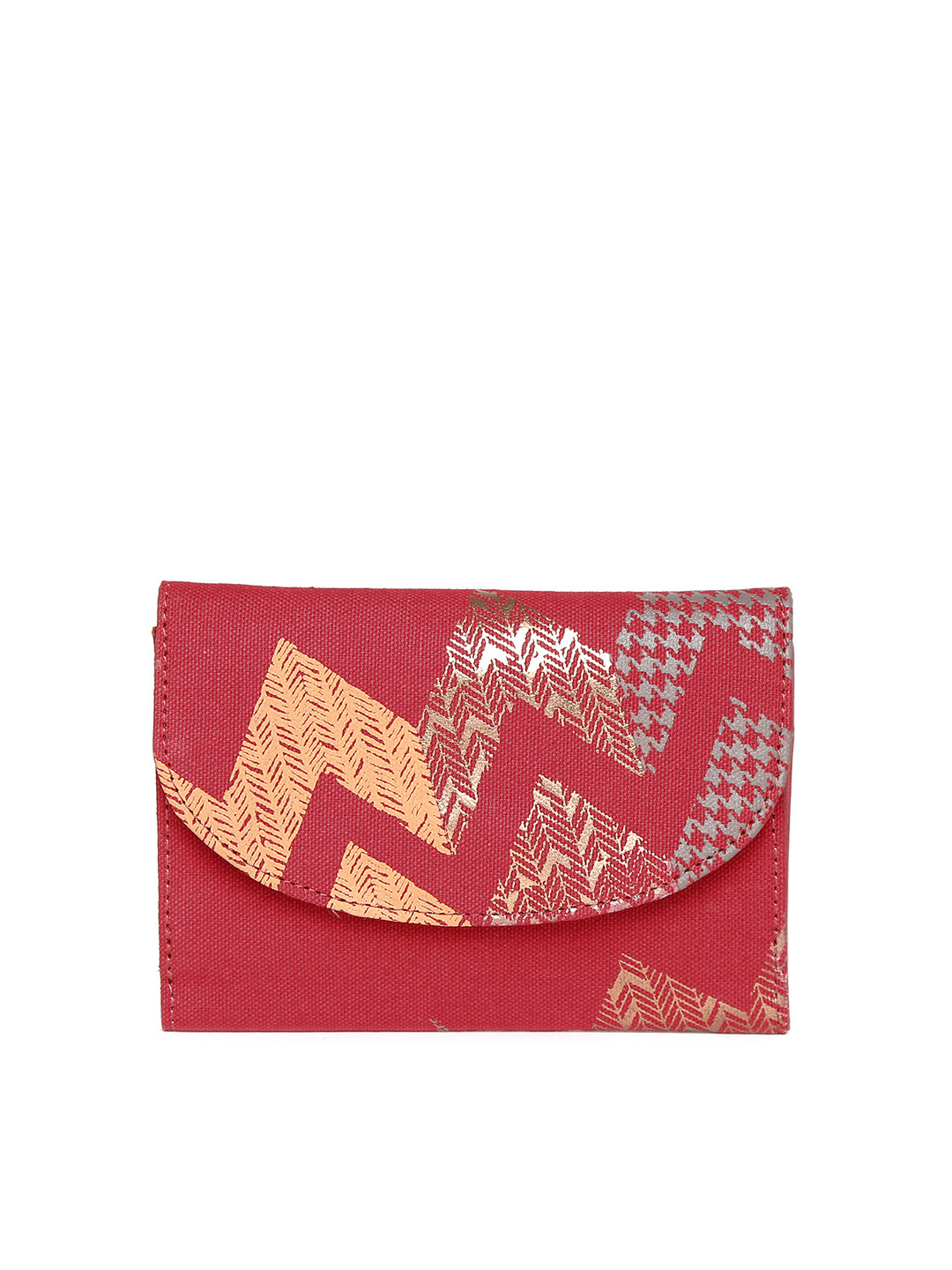 

Baggit Women Red Printed Wallet