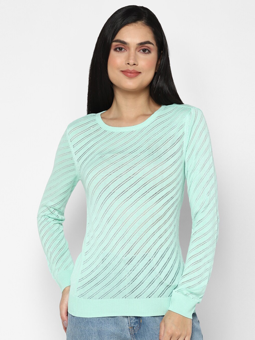 

Allen Solly Woman Blue Regular Top