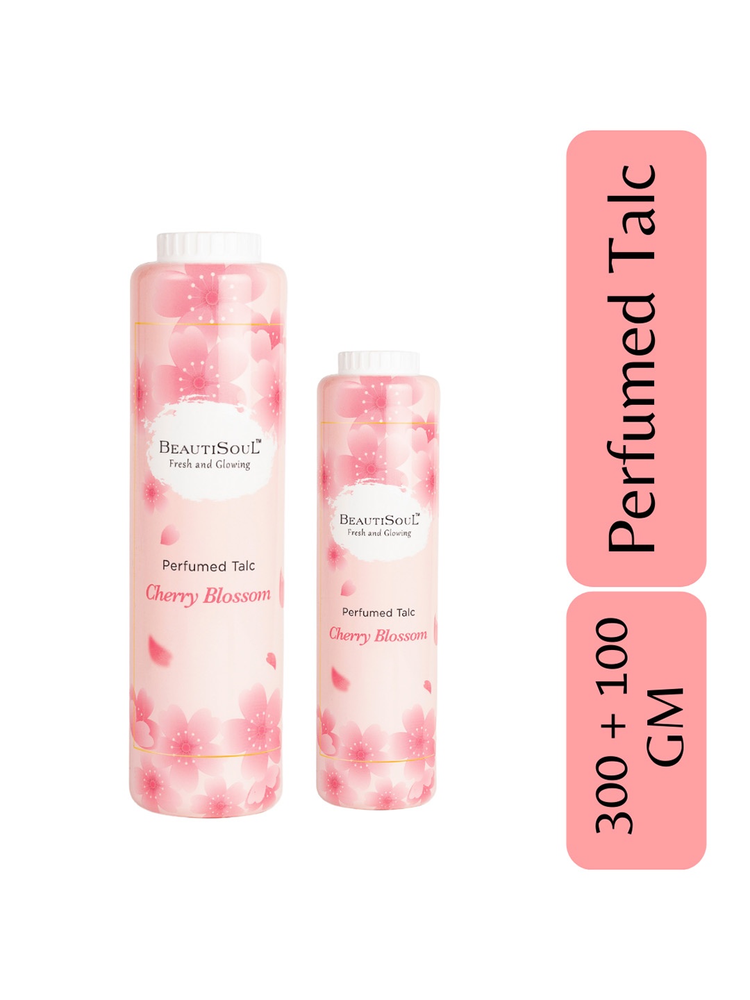 

Beautisoul Set of 2 White Beautisoul Cherry Blossom Perfumed Talc