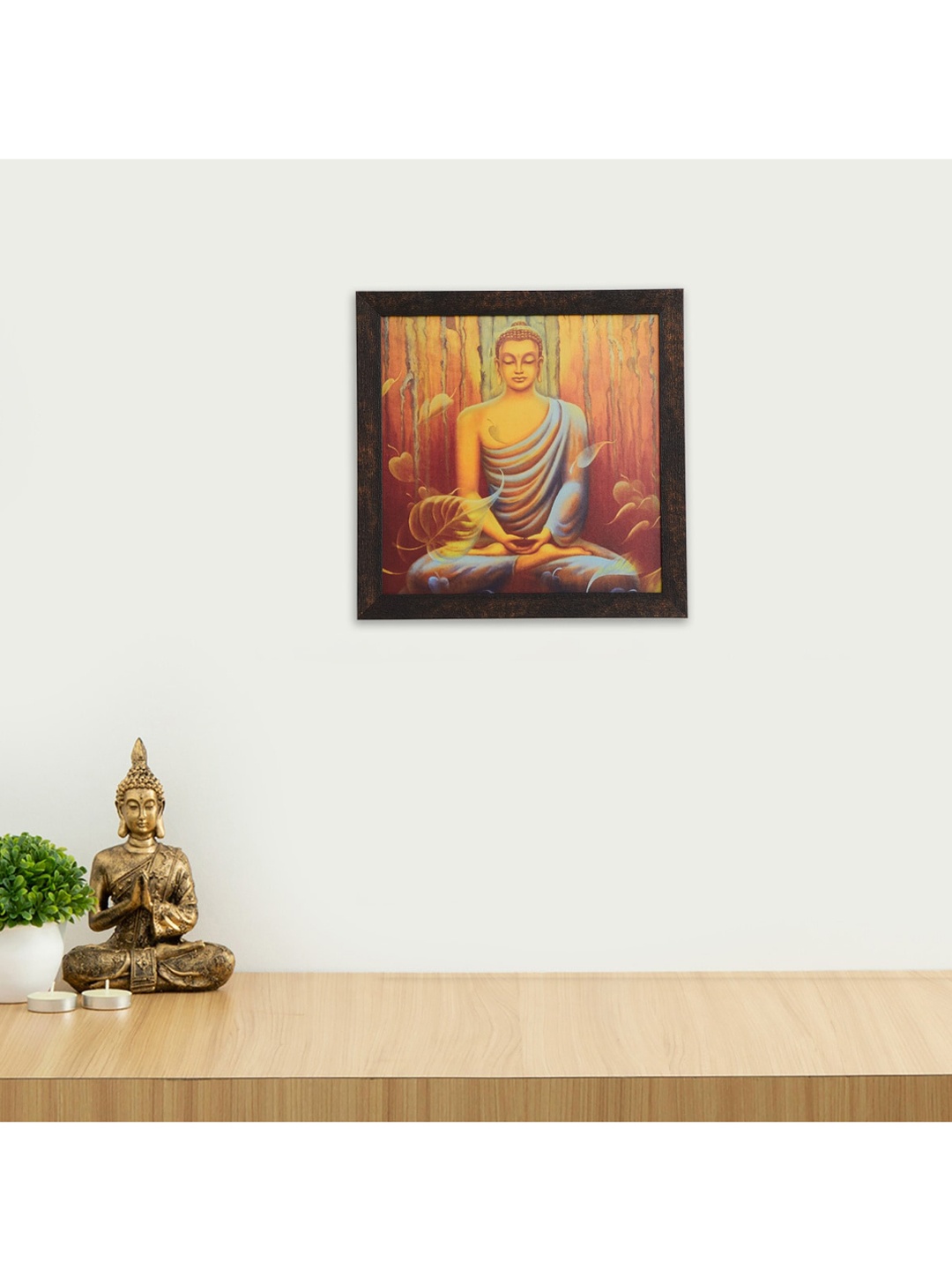 

Home Centre Aura Multicolour Buddha Wooden Picture Frame, Multi