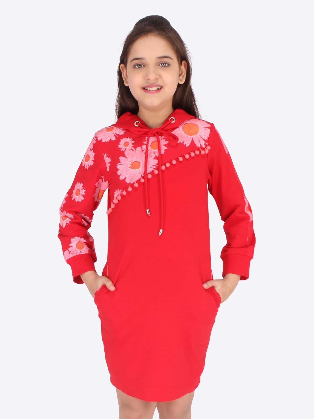 

CUTECUMBER Red Shirt Dress