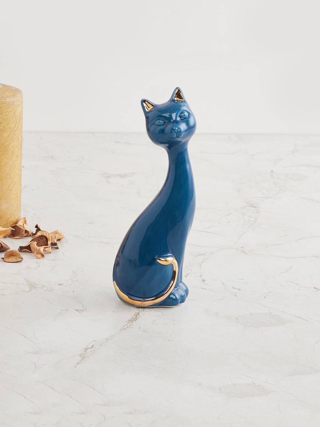 

Home Centre Asssorted Color Connect Ceramic Cat Figurine, Assorted