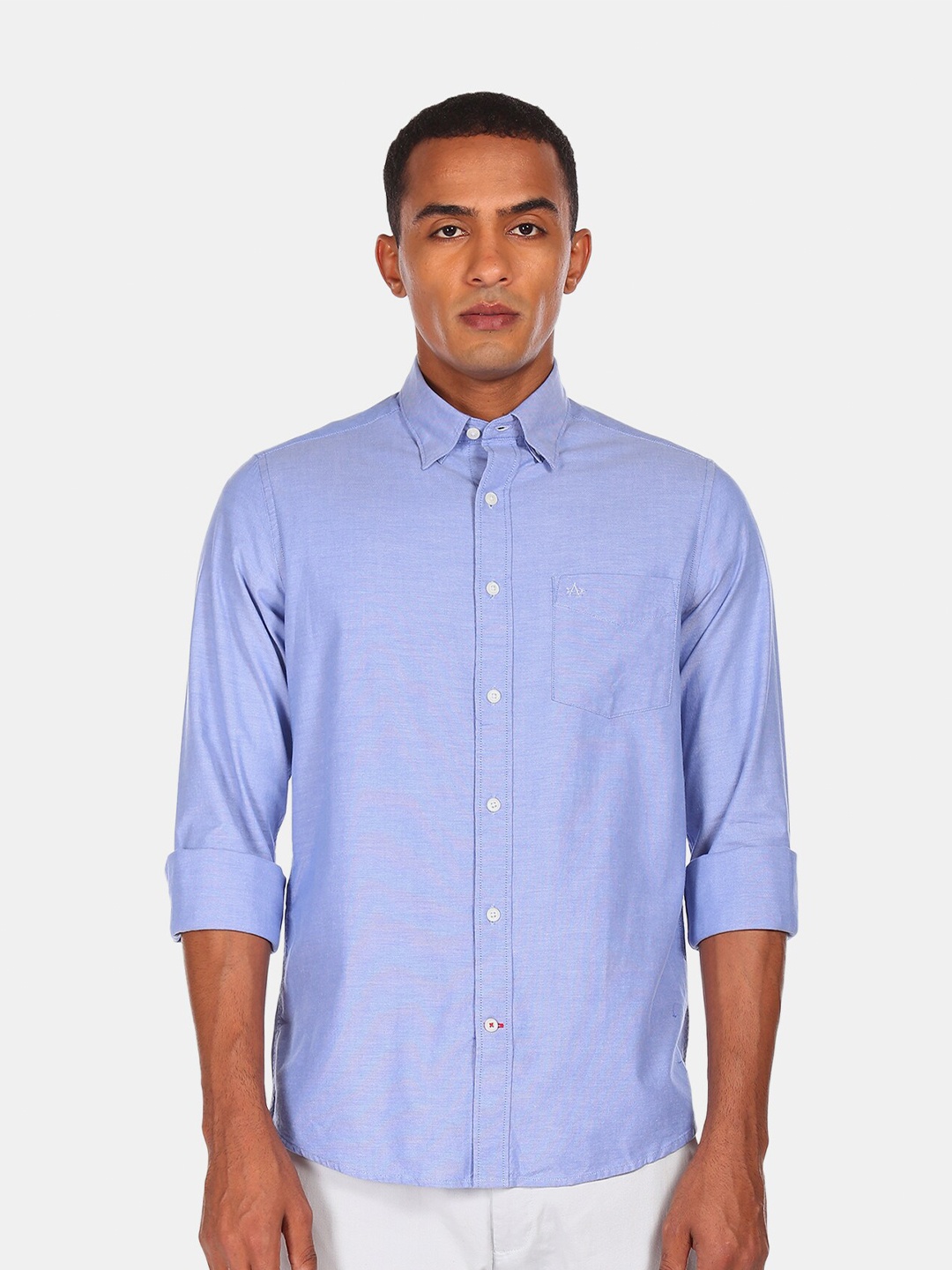 

Arrow Sport Men Blue Opaque Casual Shirt