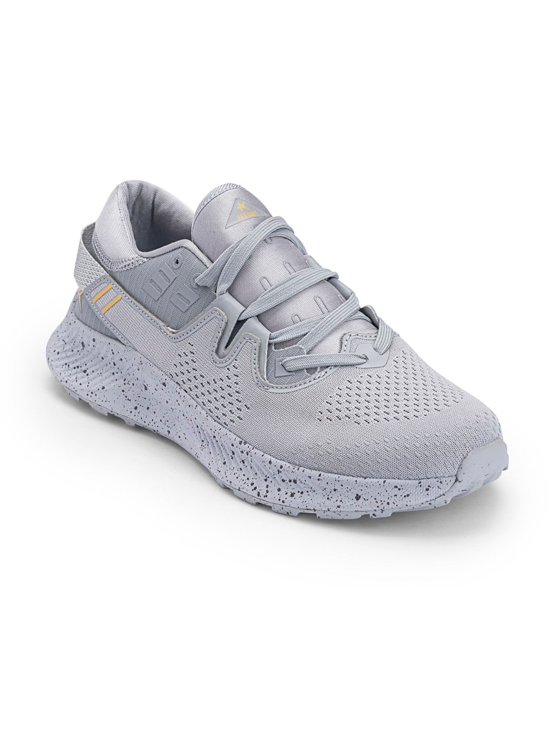 

REFOAM Men Grey Mesh Running Non-Marking Shoes