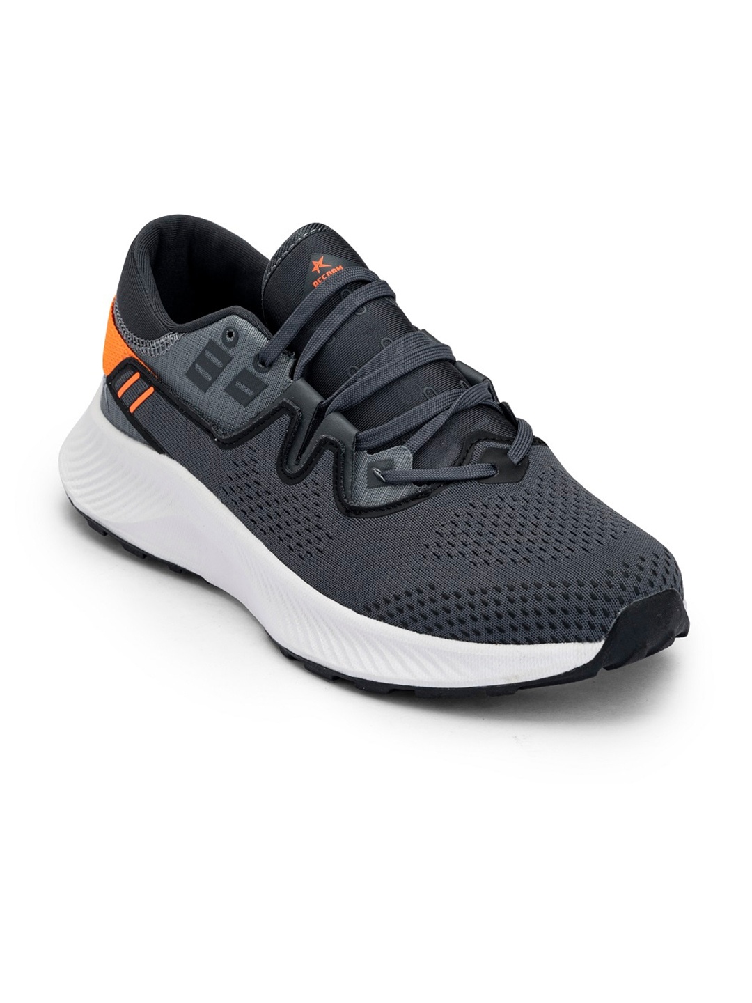 

REFOAM Men Black Mesh Running Non-Marking Shoes