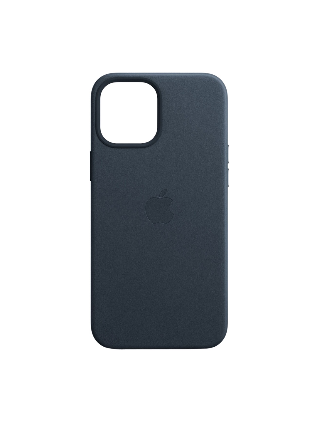 

TREEMODA Blue Solid Leather iPhone 13 Pro Back Case
