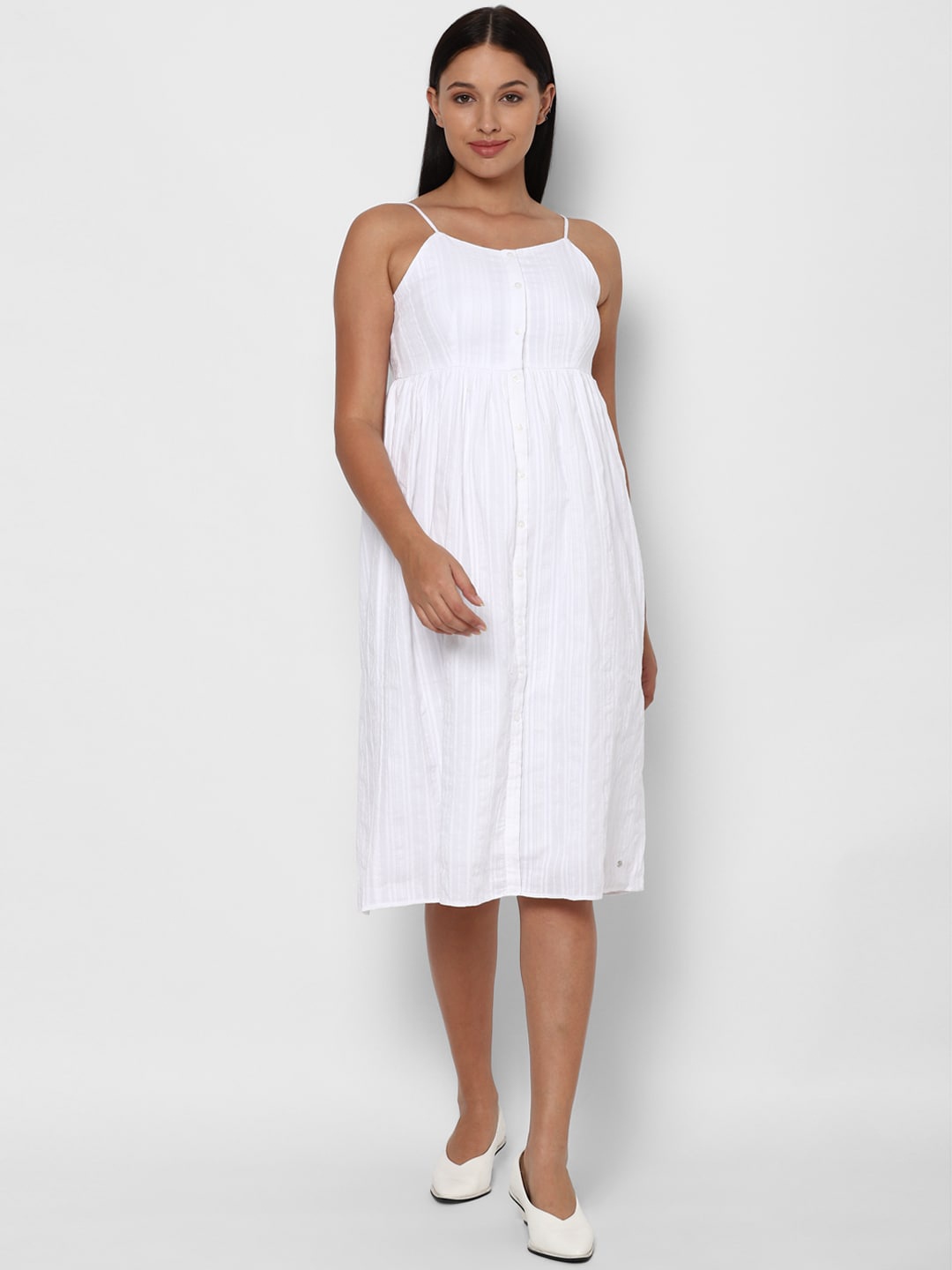 

Allen Solly Woman White Dress