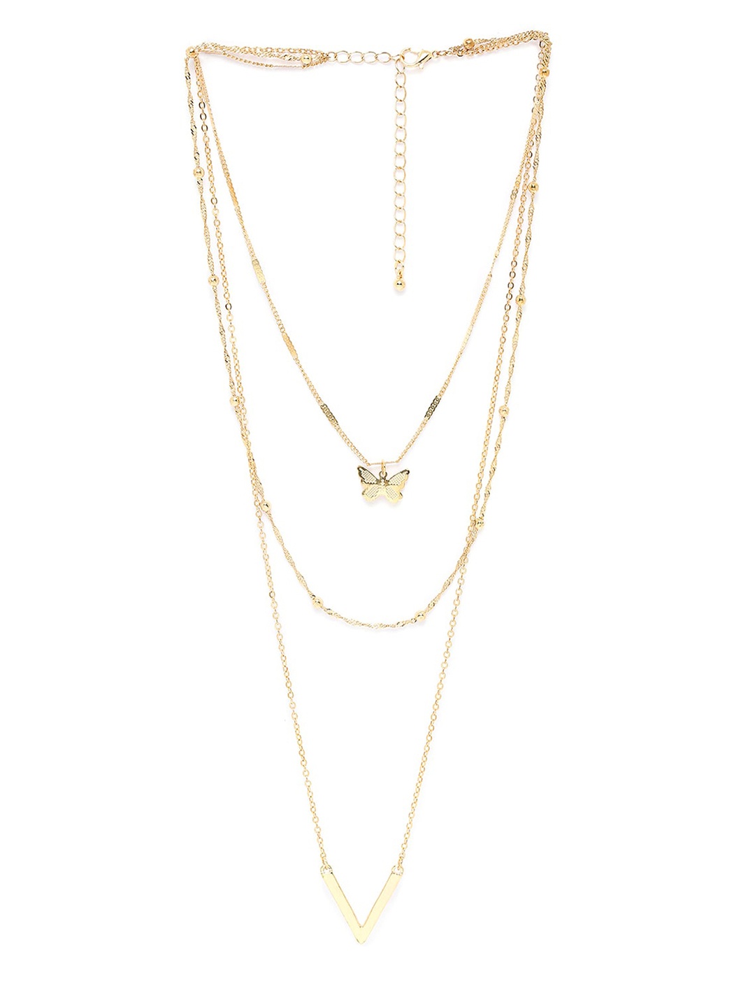 

BELLEZIYA Gold-Toned Necklace
