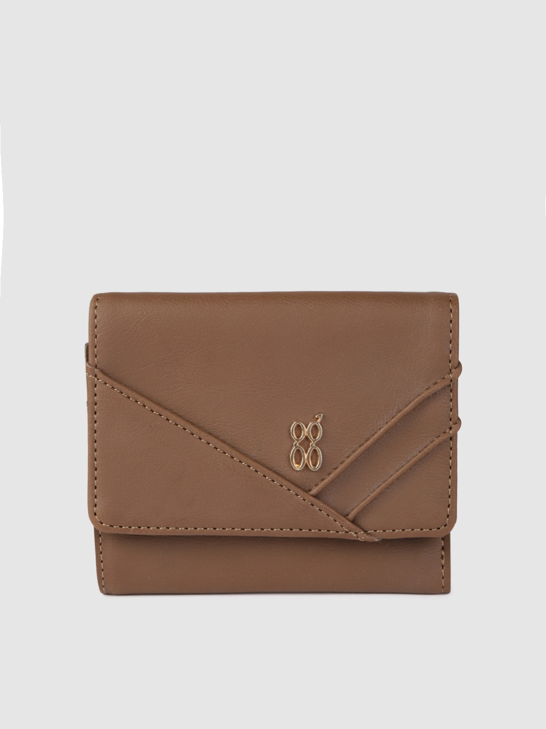 

Baggit Women Brown Three Fold Wallet