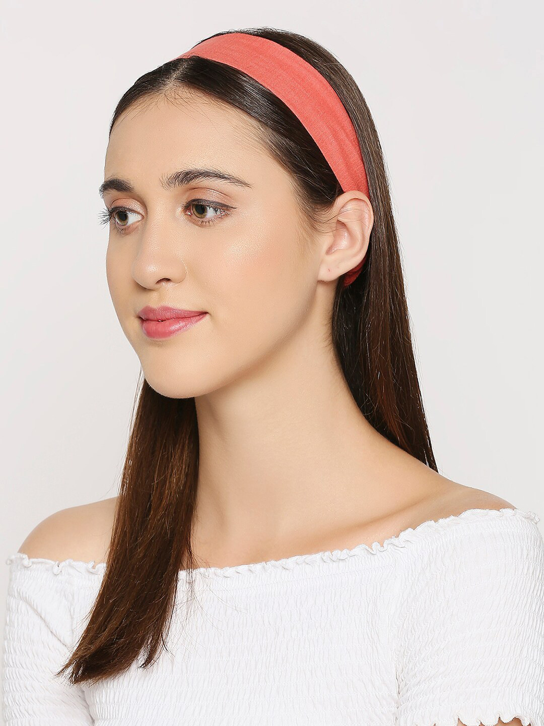 

BELLEZIYA Women Red Twist Hairband