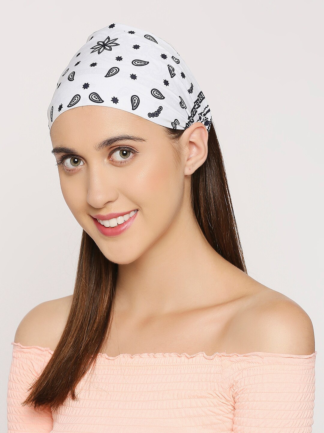 

BELLEZIYA Women White Hairband