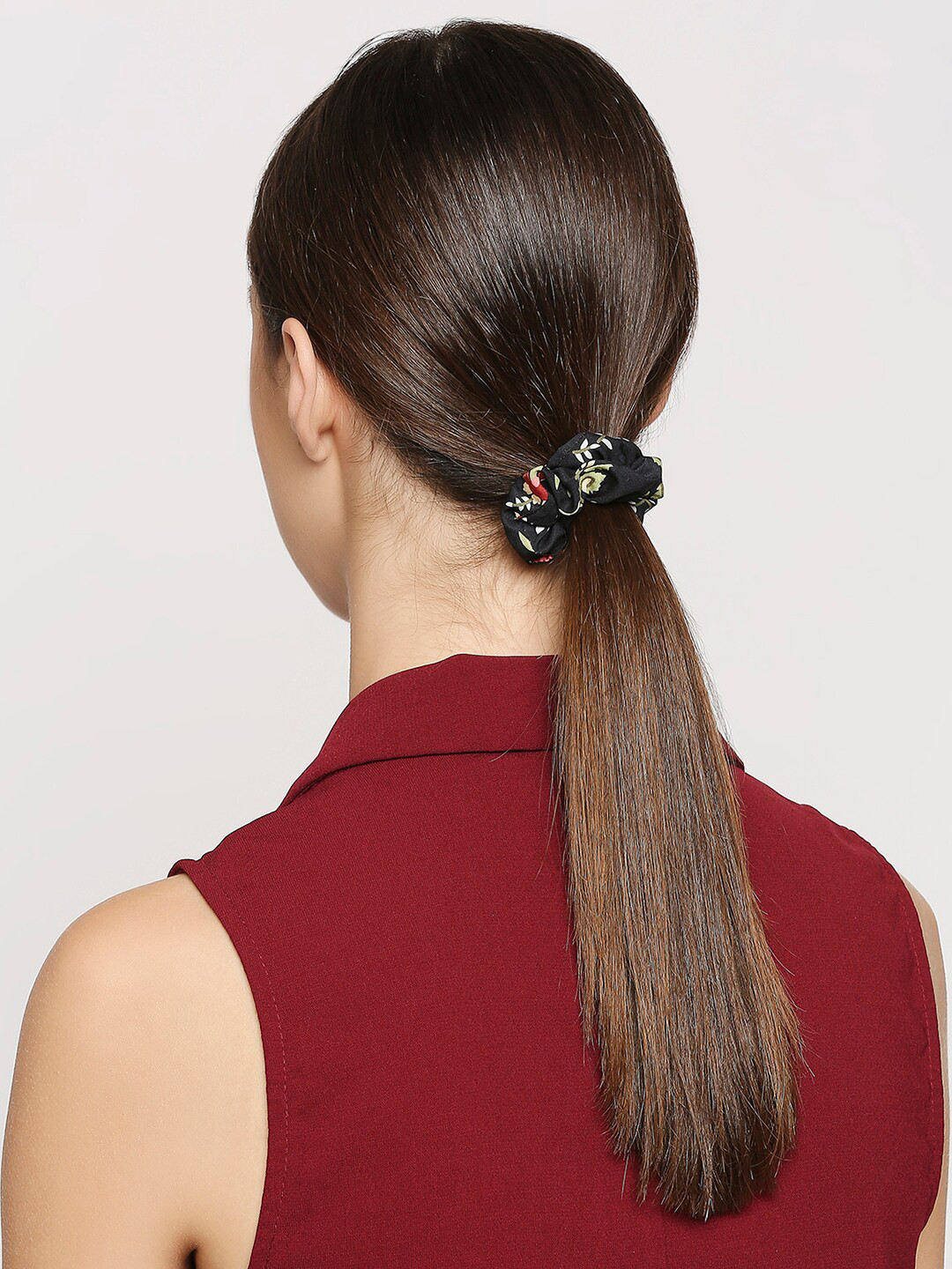 

BELLEZIYA Women Multicoloured Set of 2 Ponytail Holders, Multi