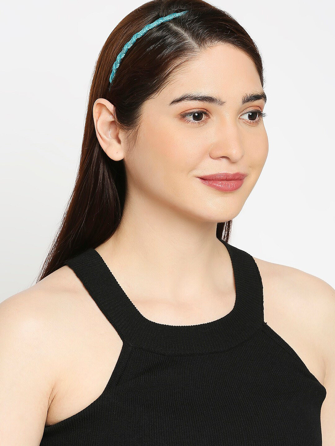 

BELLEZIYA Women Gold-Toned & Blue Hairband