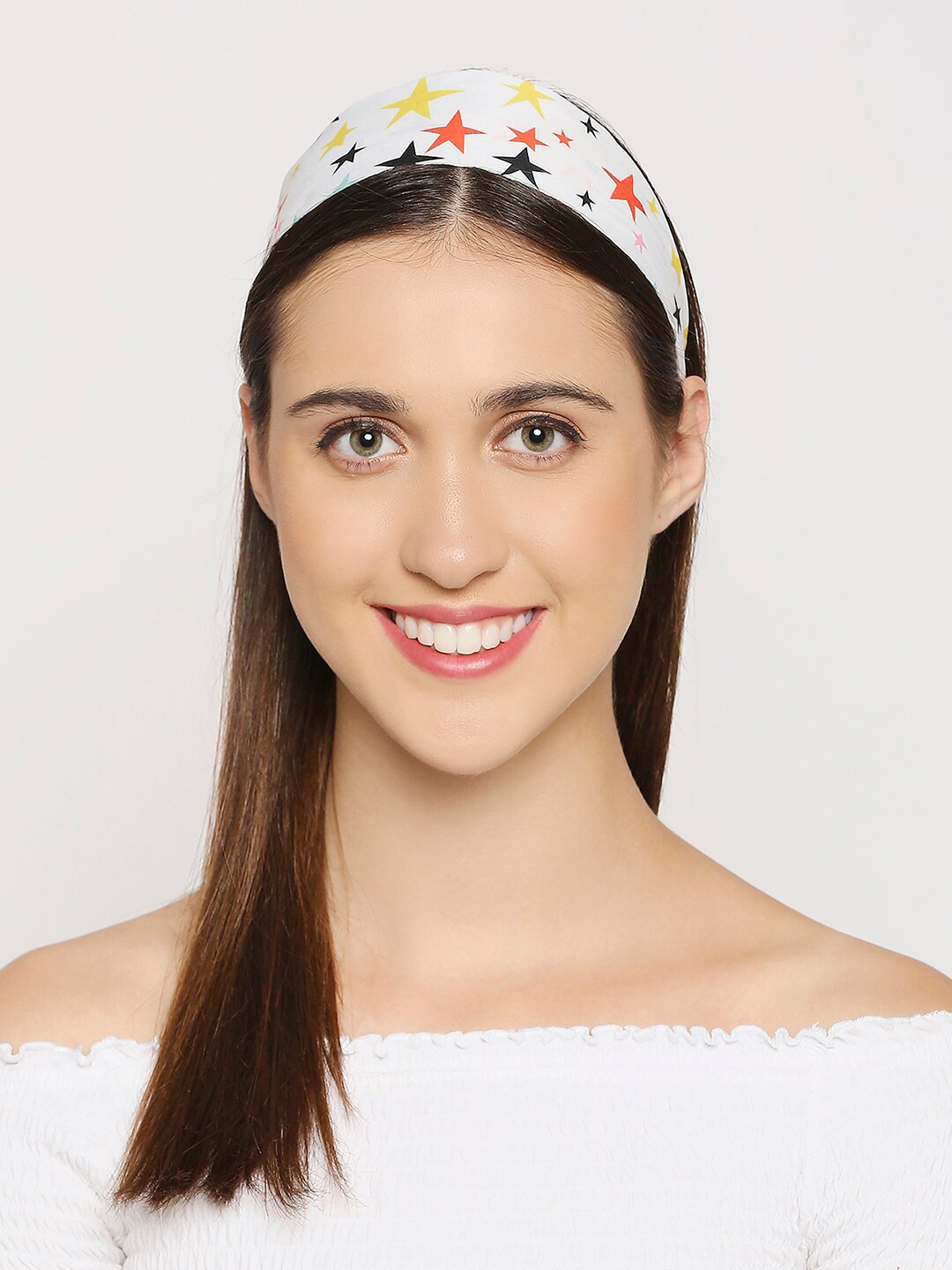 

BELLEZIYA Women White Hairband