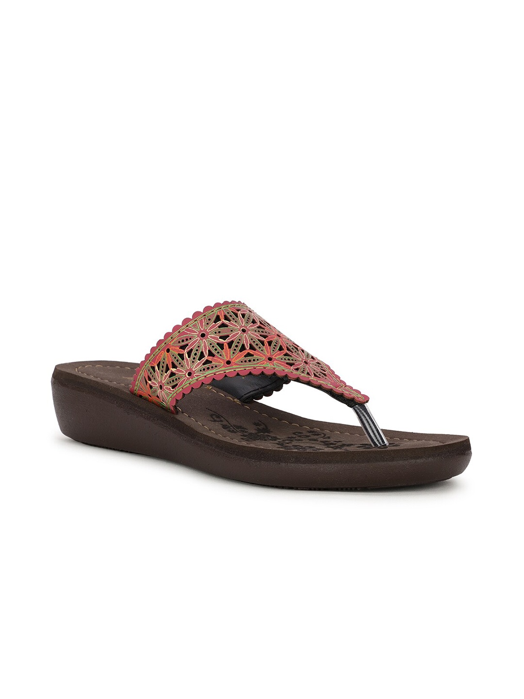 

Sandak by Bata Women Multicoloured Printed Comfort Sandals, Multi