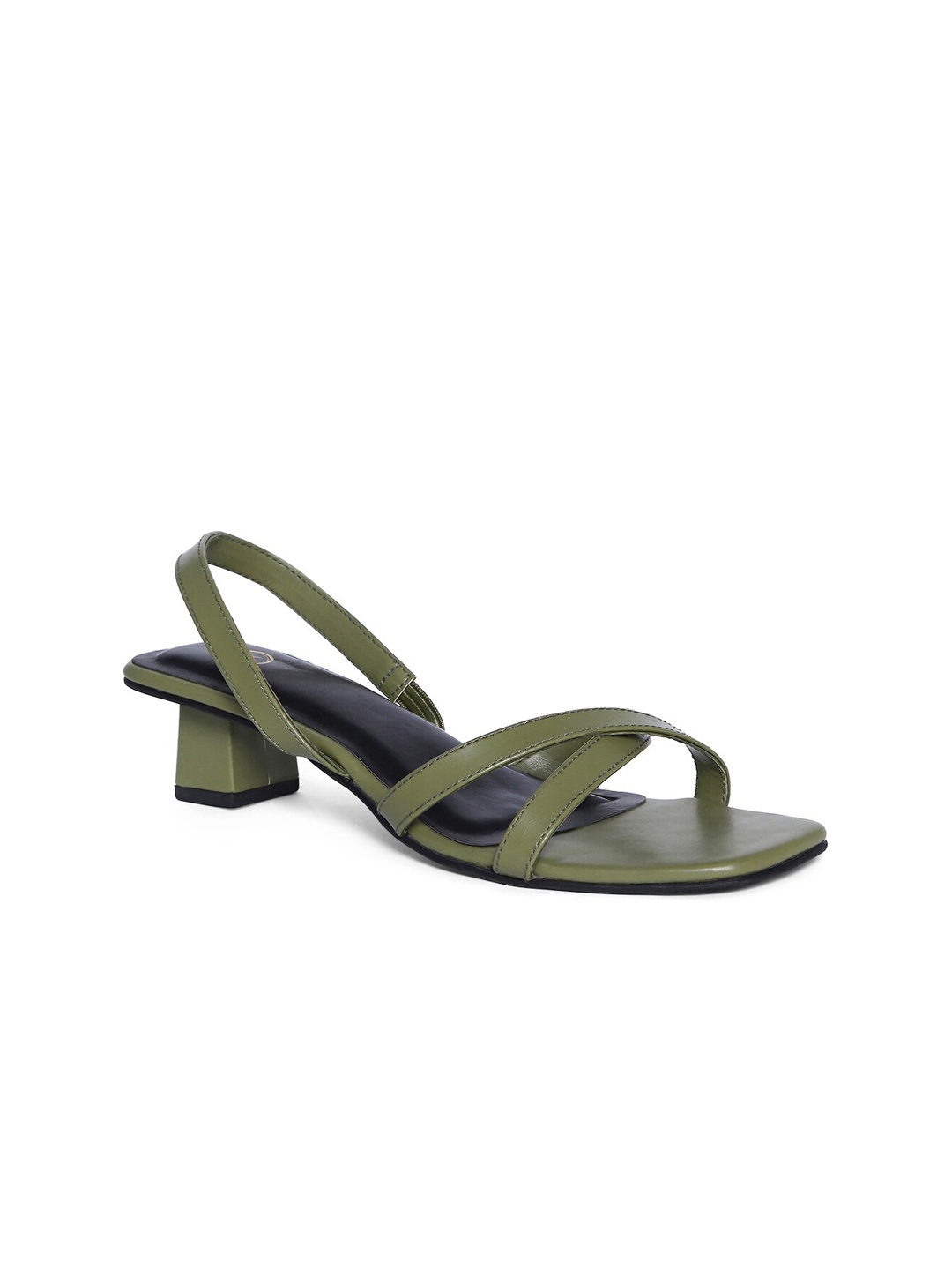 

20Dresses Green Block Sandals