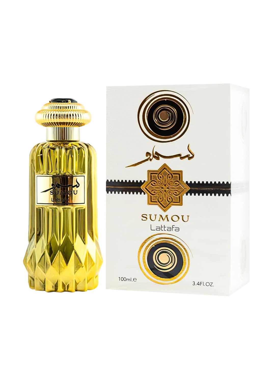 

Lattafa Sumou Long Lasting Imported Eau De Perfume 100 ml, Gold