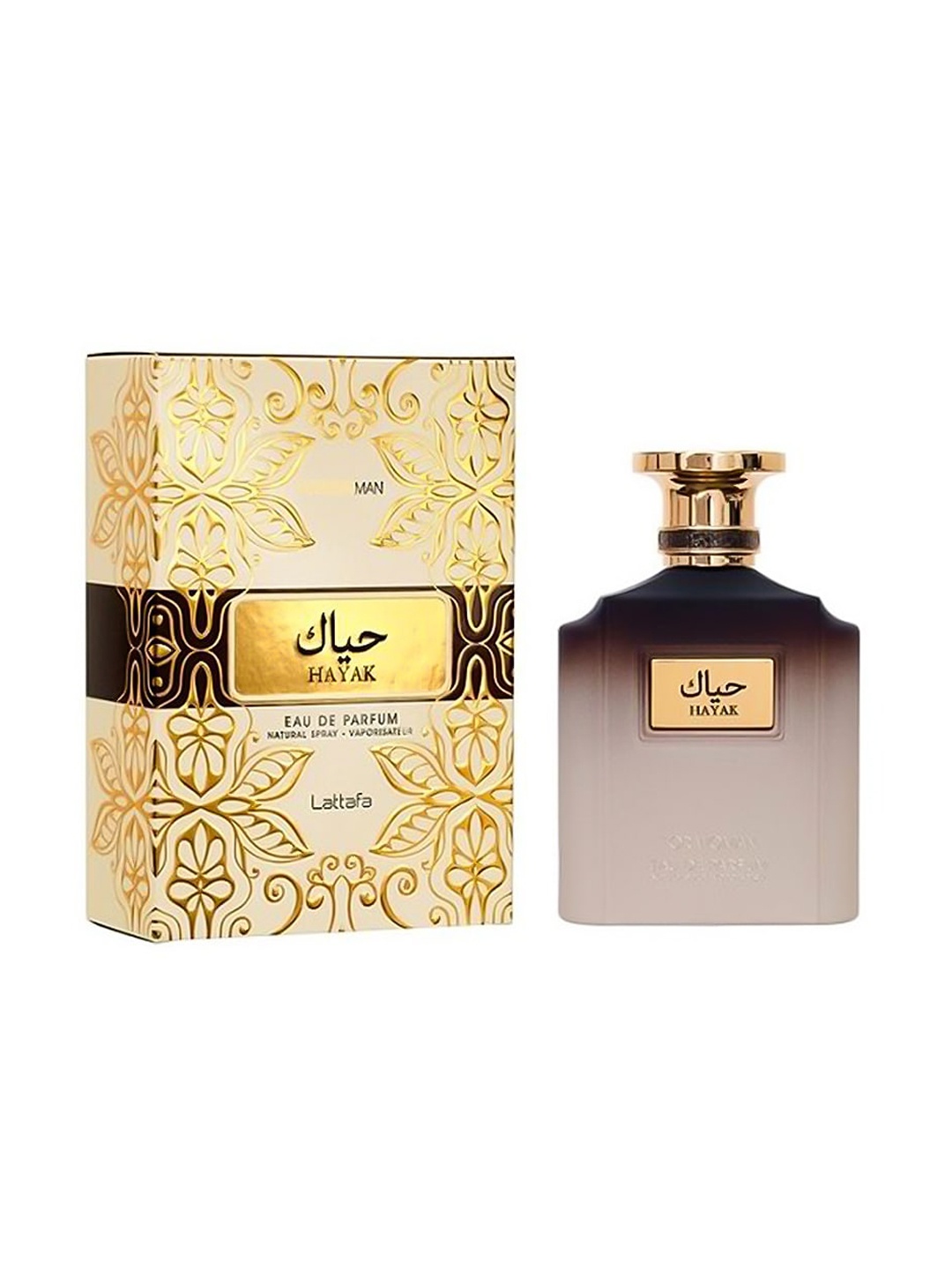 

Lattafa Hayak Long Lasting Imported Eau De Perfume 100 ml, Gold