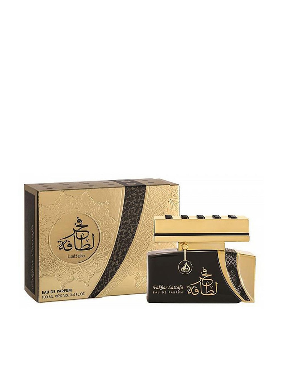 

Lattafa Unisex Long Lasting Imported Eau De Perfume 100 ml, Gold
