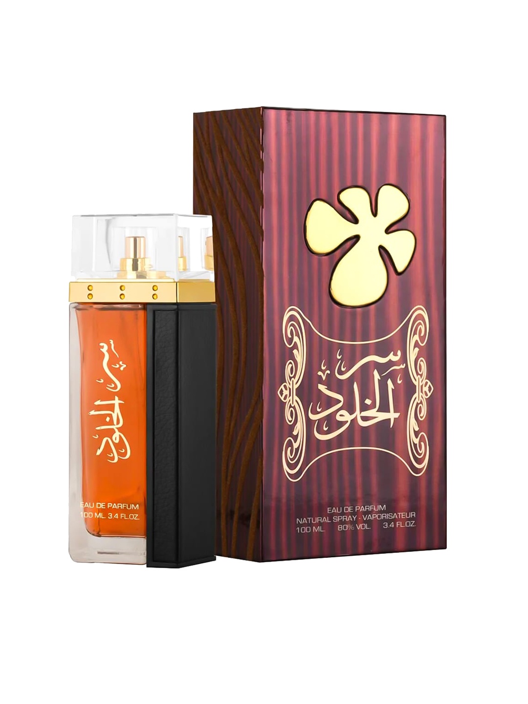 

Lattafa Ser Al Khulood Long Lasting Imported Eau De Perfume 100 ml, Red