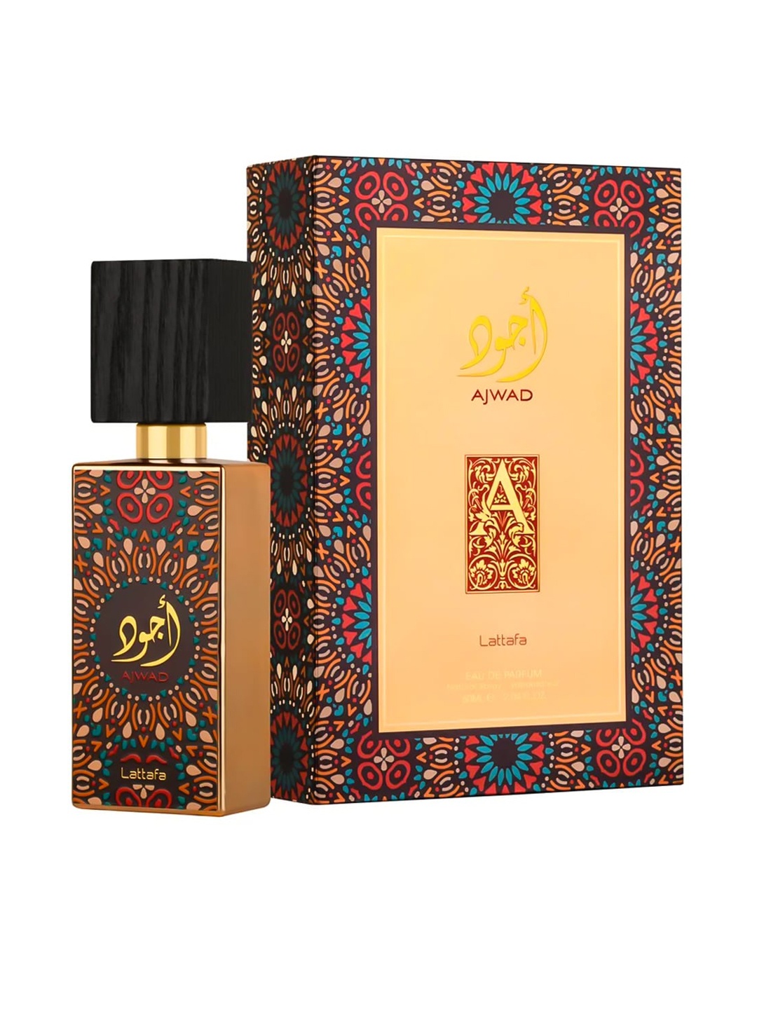 

Lattafa Ajwad Long Lasting Imported Eau De Perfume - 100 ml, Brown