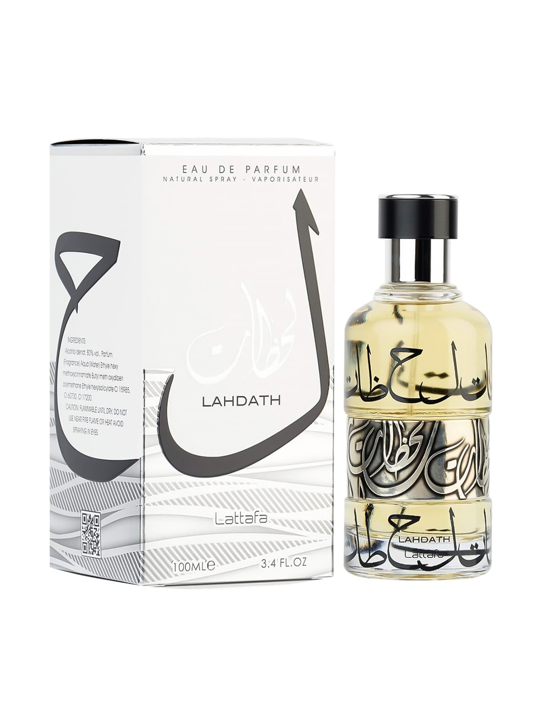 

Lattafa Lahdath Long Lasting Imported Eau De Perfume 100 ml, White