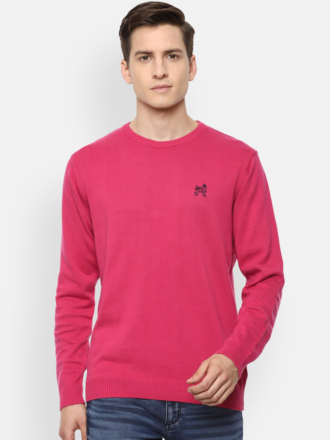 

Van Heusen Sport Men Pink Pullover