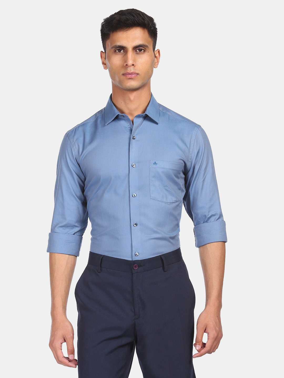 

Arrow Men Blue Opaque Casual Shirt