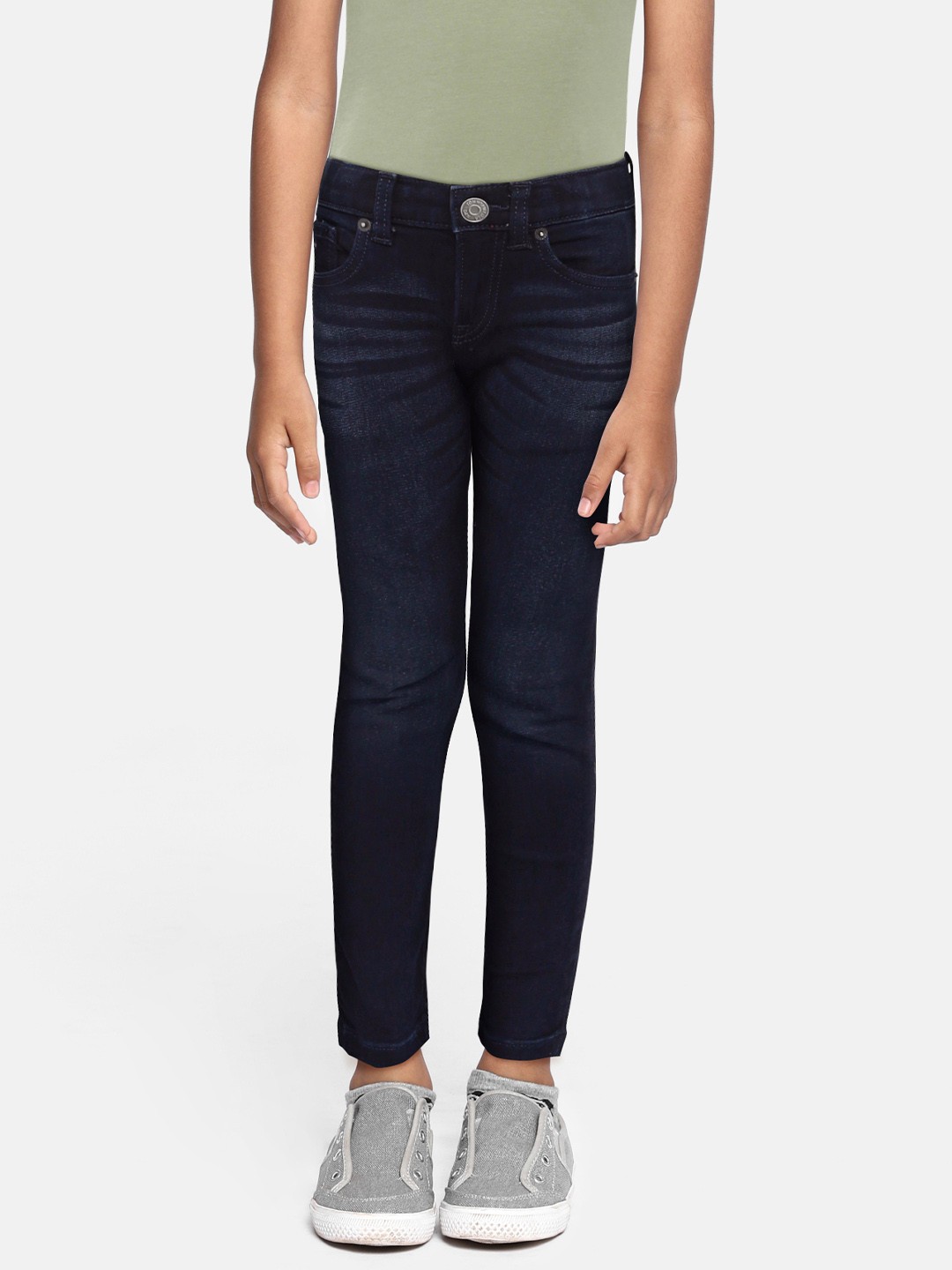 

Tommy Hilfiger Boys Navy Blue AI SPENCER Tapered Fit Stretchable Jeans