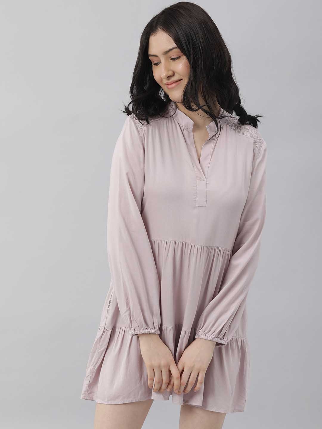 

RAREISM Lavender A-Line Dress