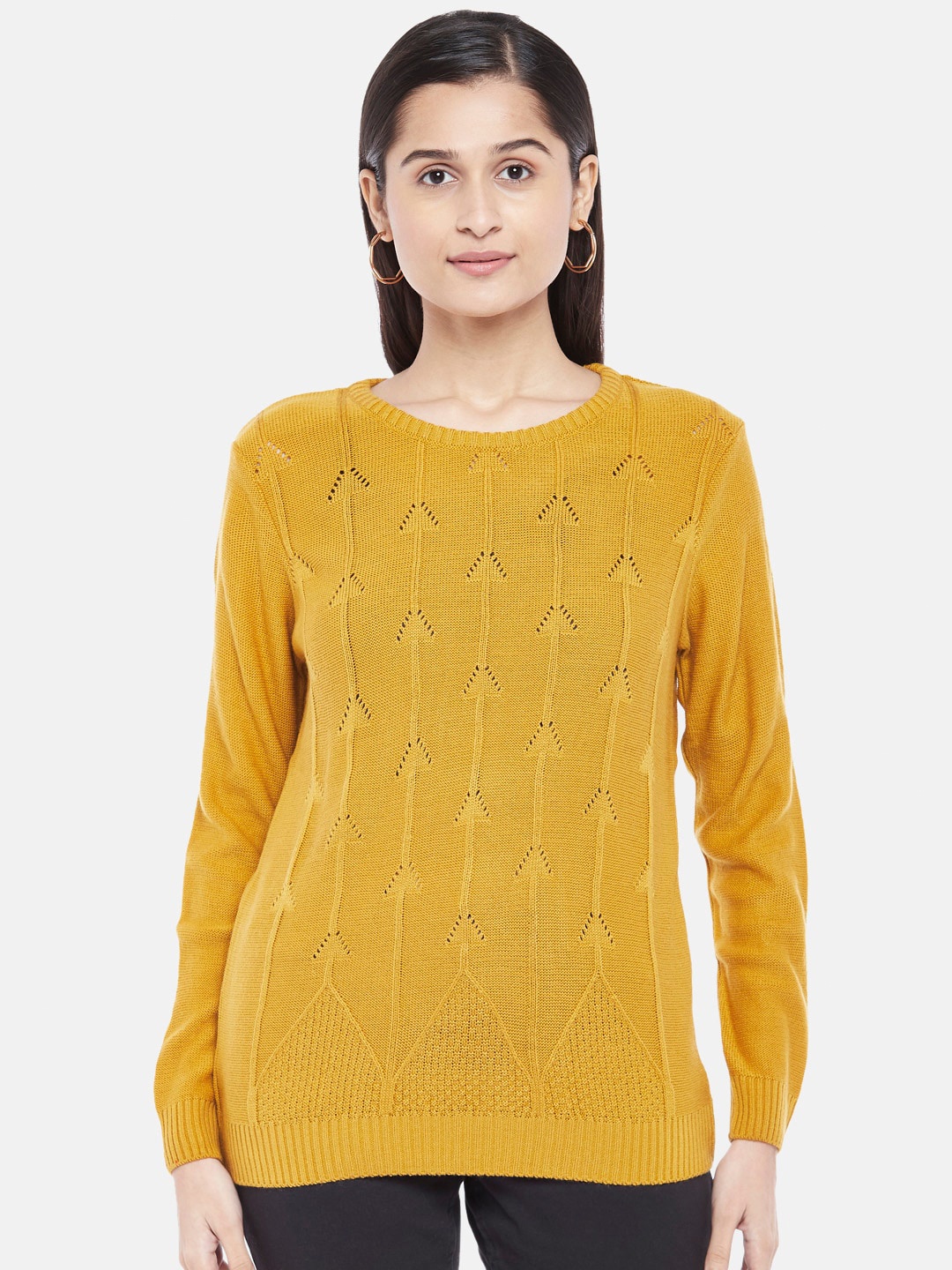 

Honey by Pantaloons Women Mustard Pullover