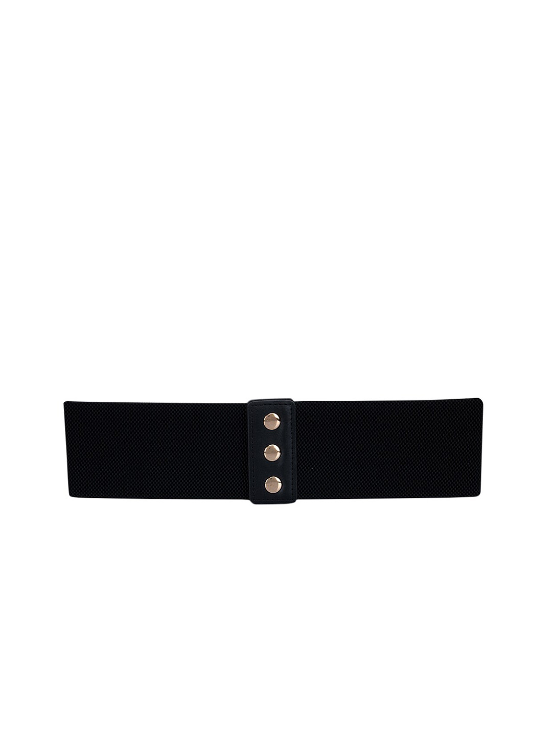 

Kazo Women Black PU Belt With Dual Chain Detail