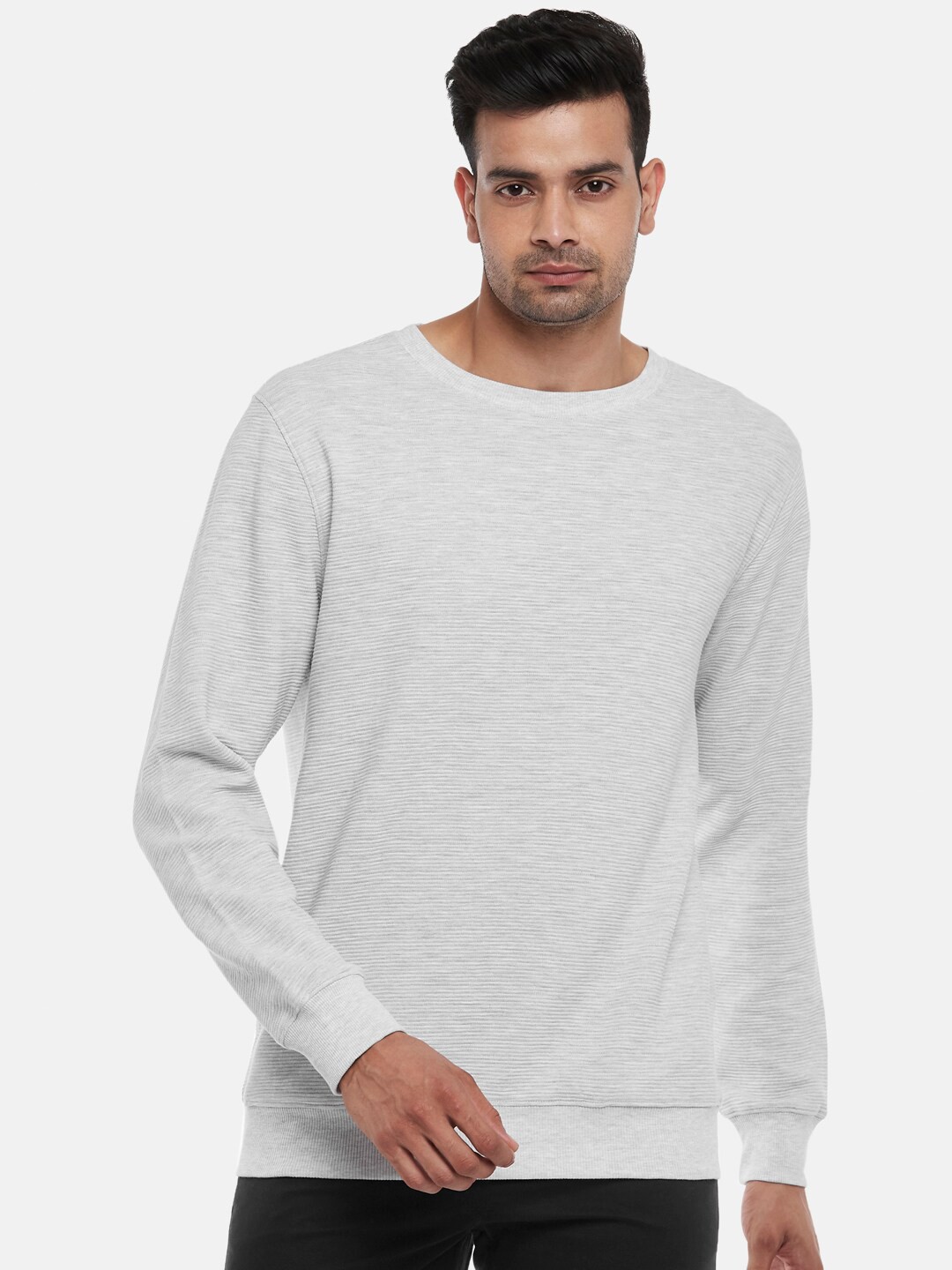 

BYFORD by Pantaloons Men Beige Sweatshirt