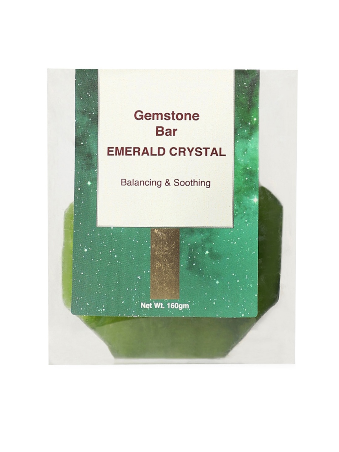 

BEWAKOOF COSMOS Green Sapphire Gemstone Bath Bar 160 g