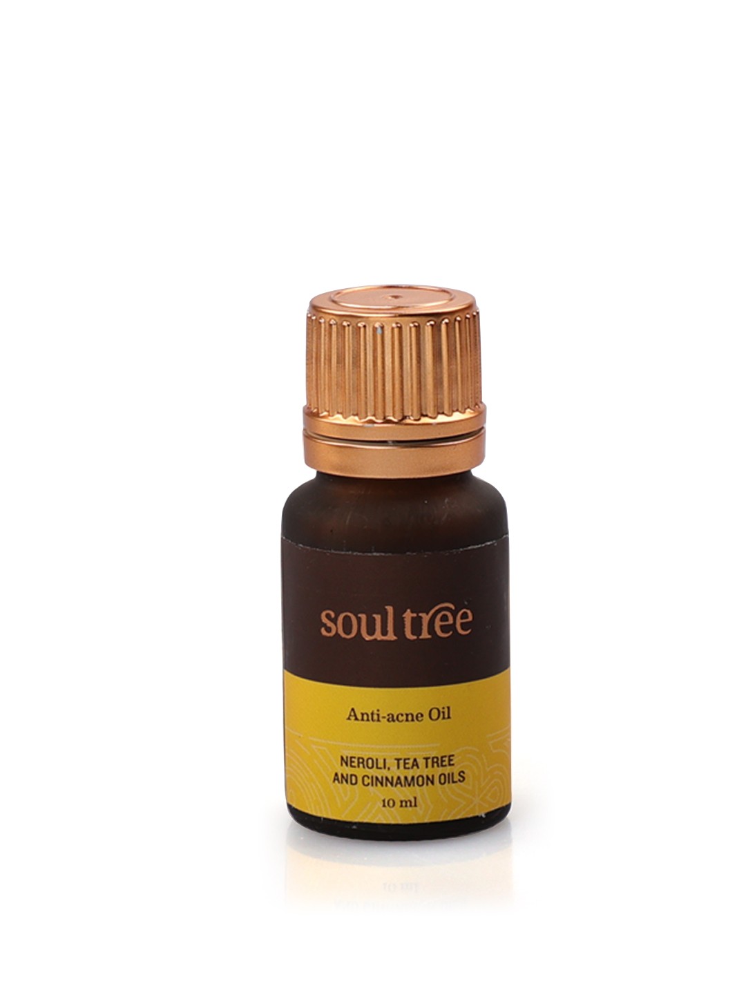 

Soultree Anti-Acne Oil with Neroli, Tea Tree & Cinnamon Oils - 10ml, Yellow