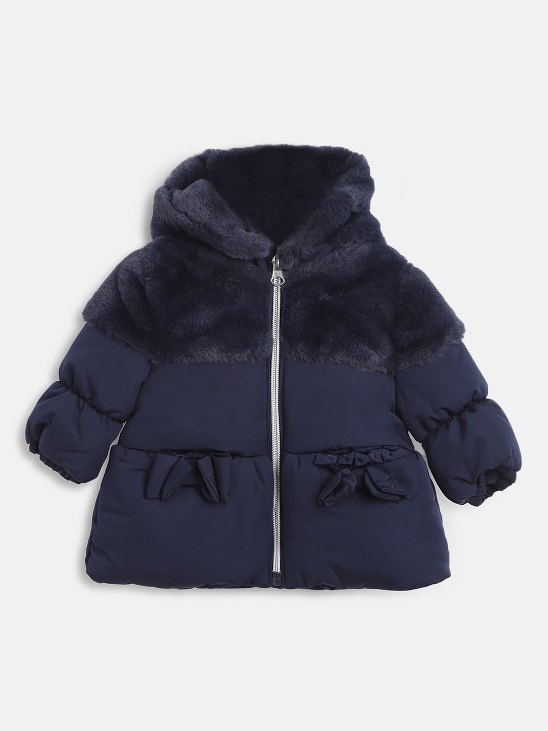 

Chicco Girls Navy Blue Insulator Longline Parka Jacket