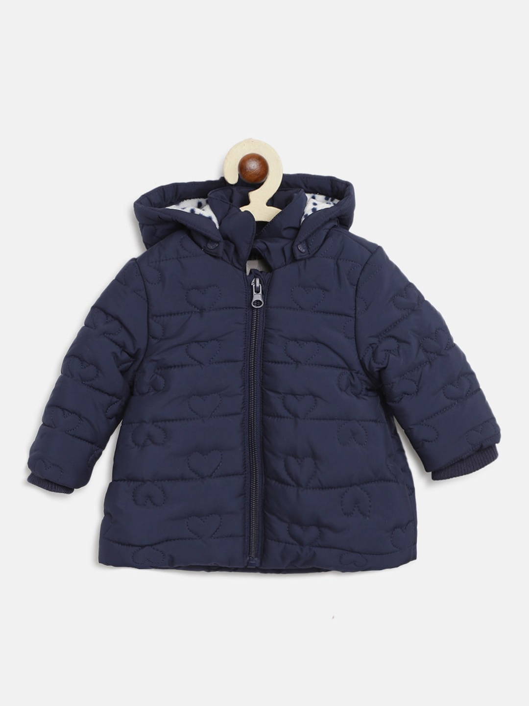 

Chicco Girls Navy Blue Puffer Jacket