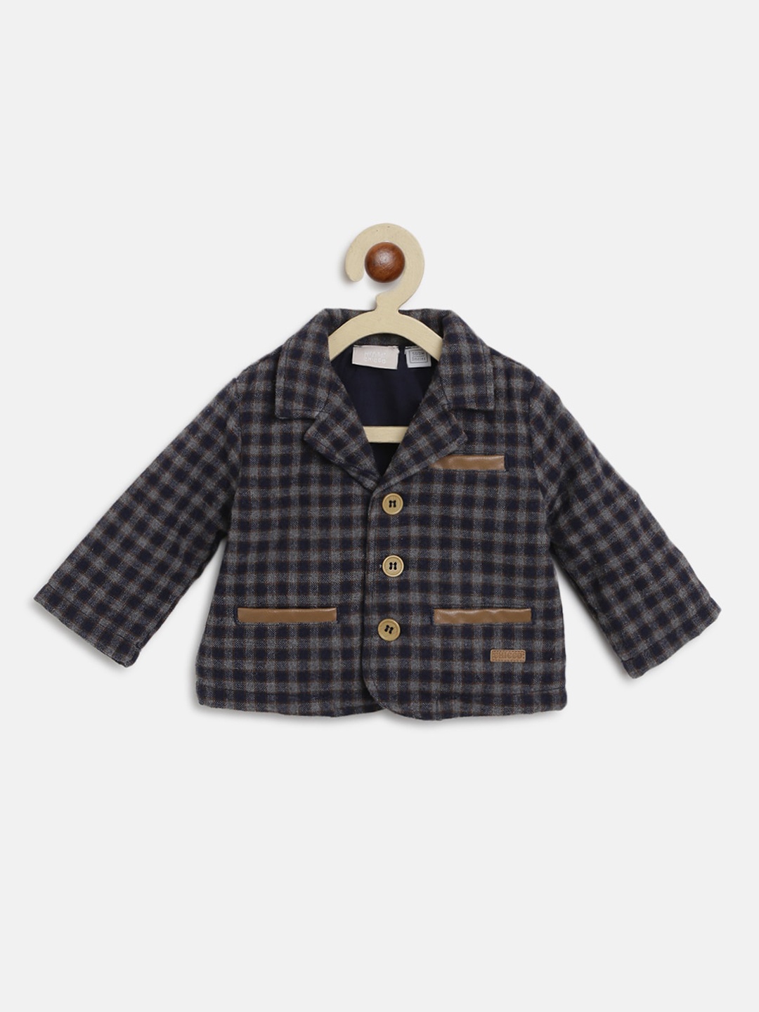 

Chicco Boys Grey Checked Outdoor Tailored Jacket