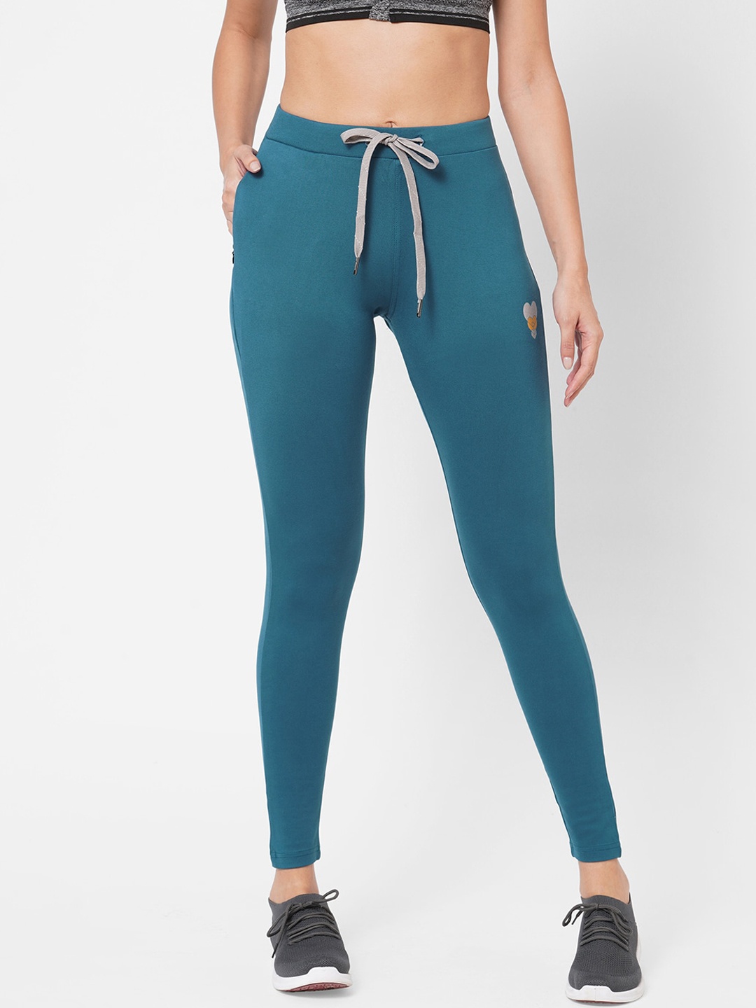 

Sweet Dreams Women Blue Solid Tights