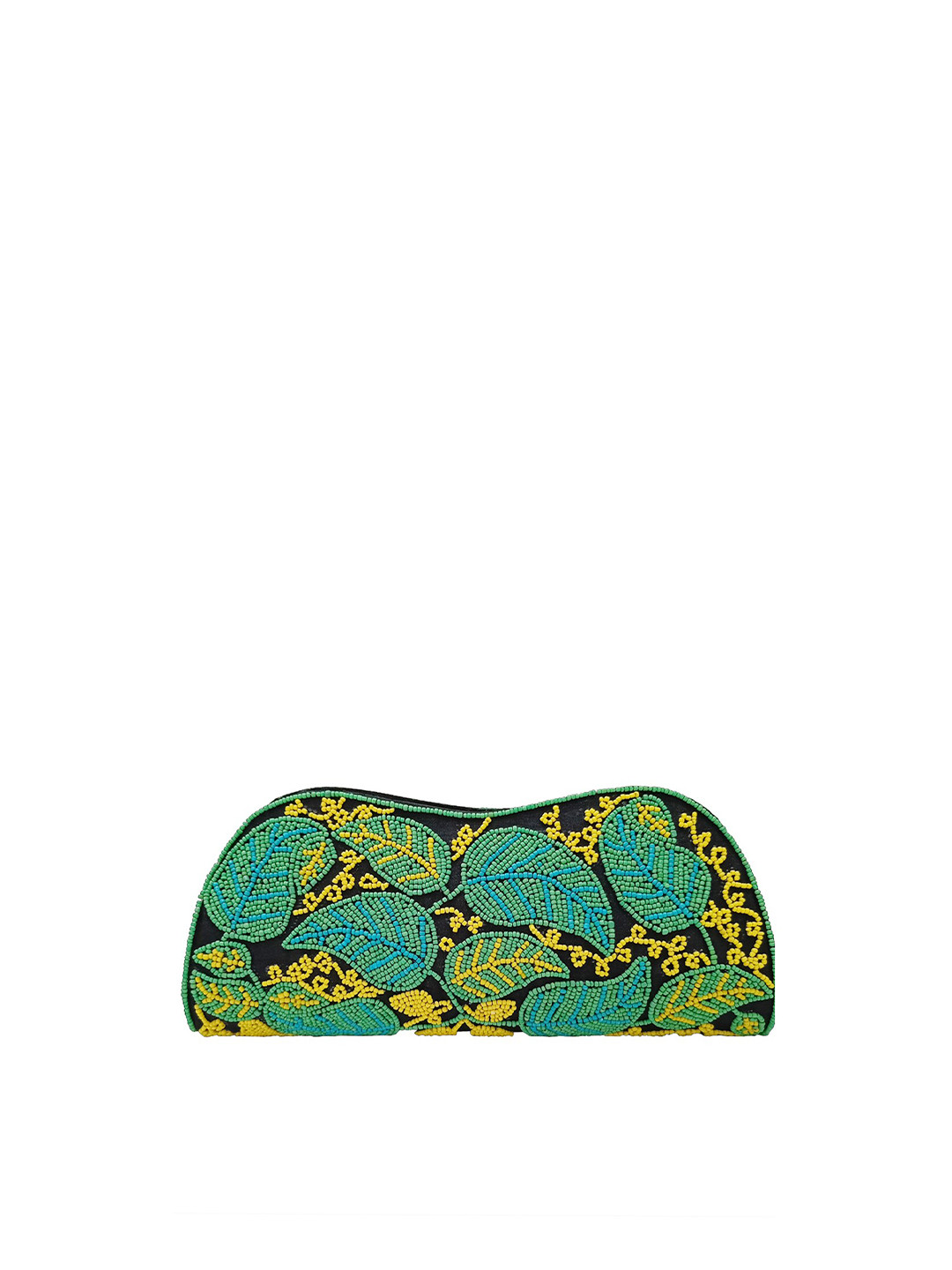 

Spice Art Black & Green Embellished Purse Clutch