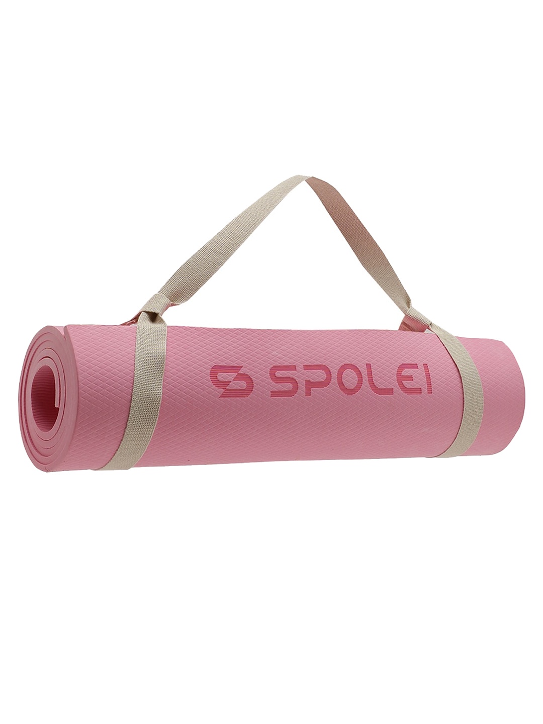 

Spolei Pink Solid Anti-Skid Yoga Mat