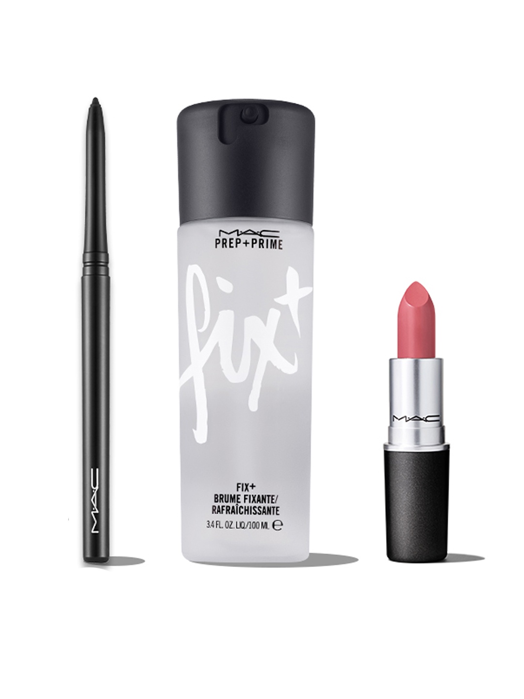 

M.A.C Set of Lipstick - Eyeliner & Prep + Prime Fix, White