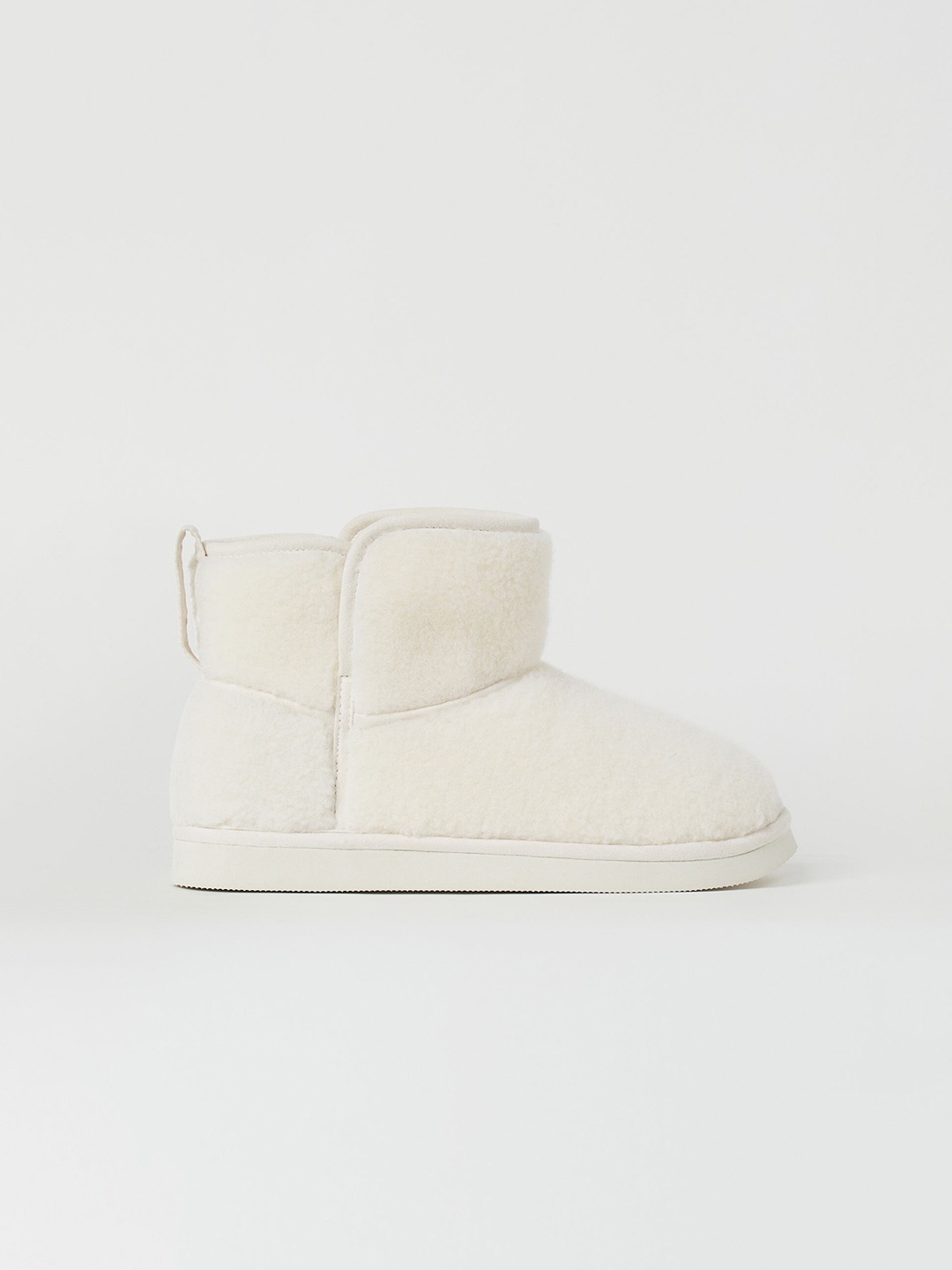 

H&M Women White Warm-Lined Boots