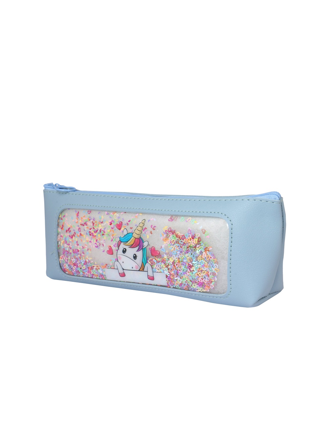 

Instabuyz Kids Blue & Pink Printed Pen Pencil Case