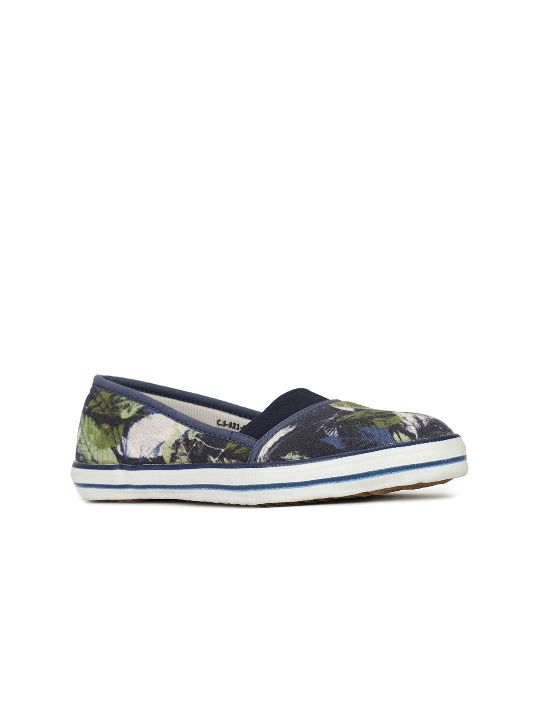 

Bata Women Blue Printed Slip-On Sneakers