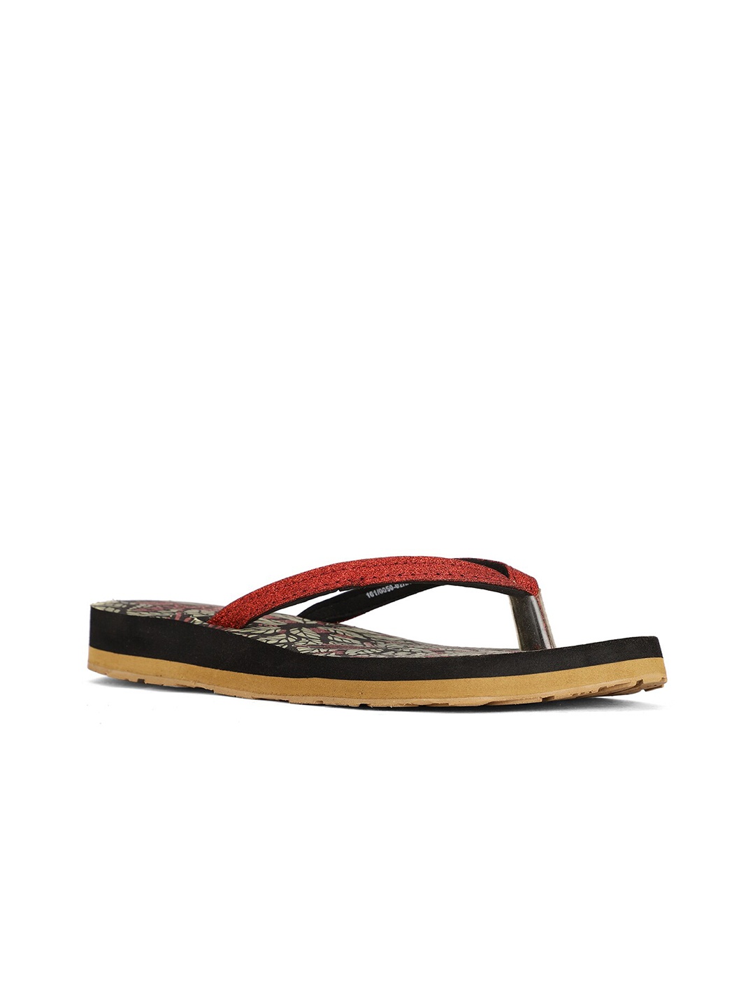 

Bata Women Brown Printed Room Slippers